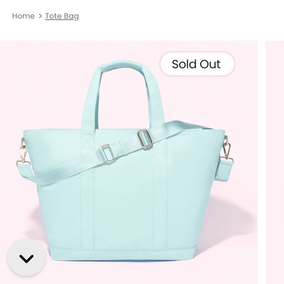 Stoney Clover Lane Handbags - Stoney Clover Lane Sky Blue Tote Bag